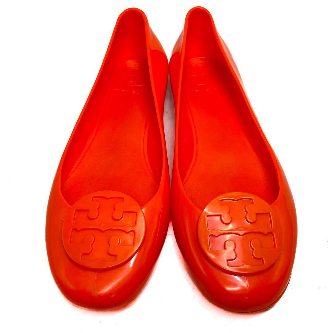 売約済みーーー【新品】TORY BURCH レッド フラットシューズ 8M 楽天市場】トリーバーチ フラットシューズ（カラーレッド）（靴