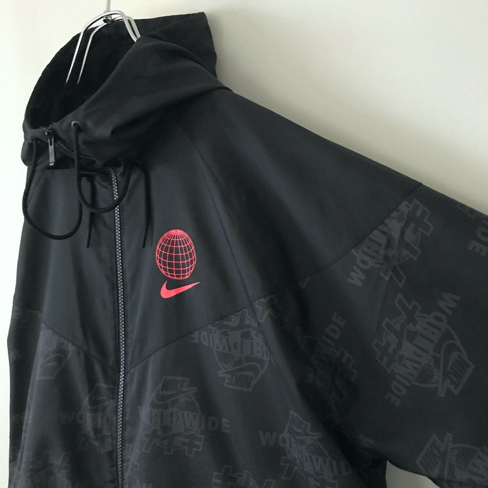 NIKE WORLD WIDE AS M NSW HE WR JKT ☆ナイキ カタカナ ウィンド