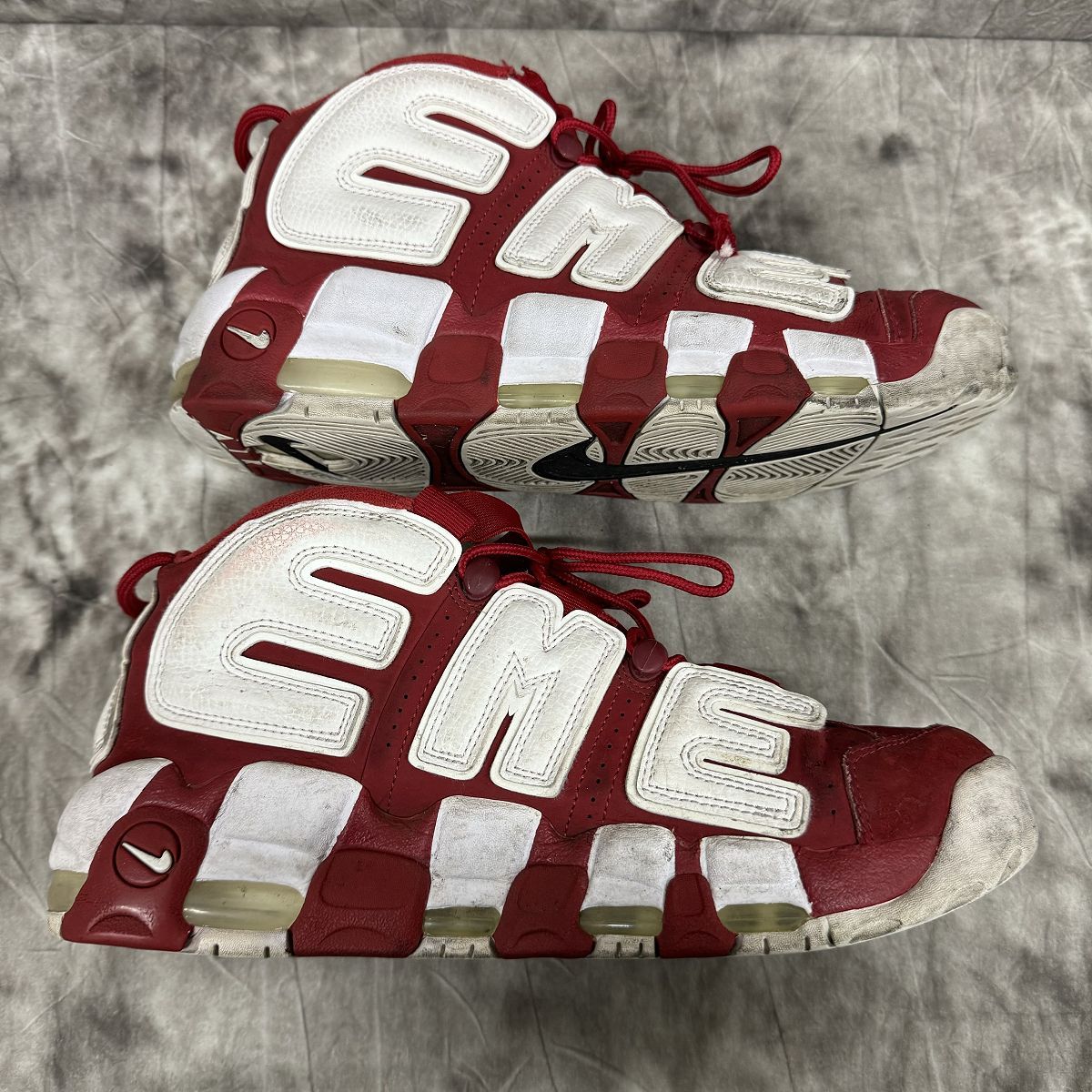 Supreme×NIKE/シュプリーム×ナイキ AIR MORE UPTEMPO/エア モア アップ テンポ レッド 902290-600/28.0