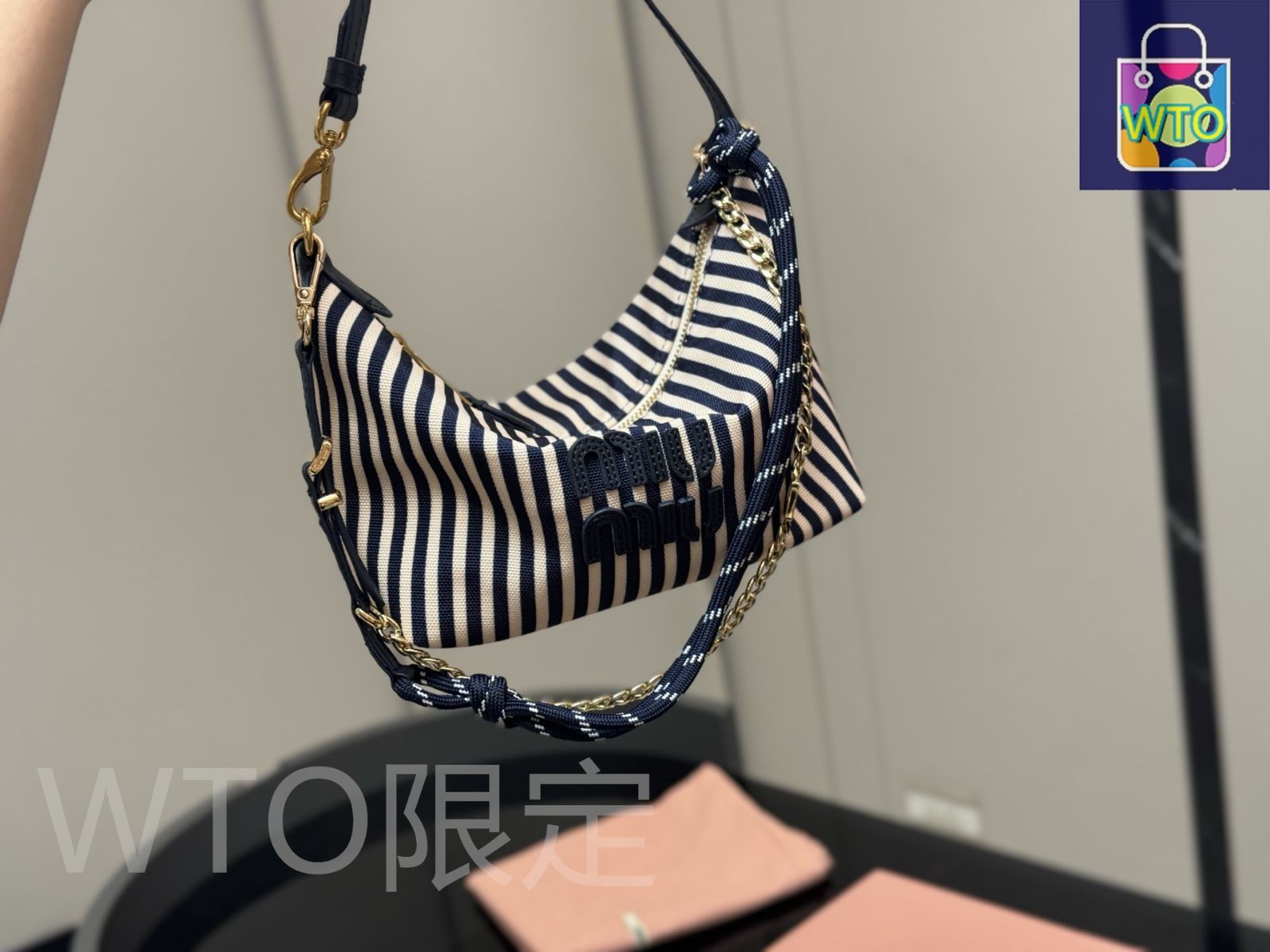 今日WTO】Miu Miu ミュウミュウ キャンバス ランチボックス