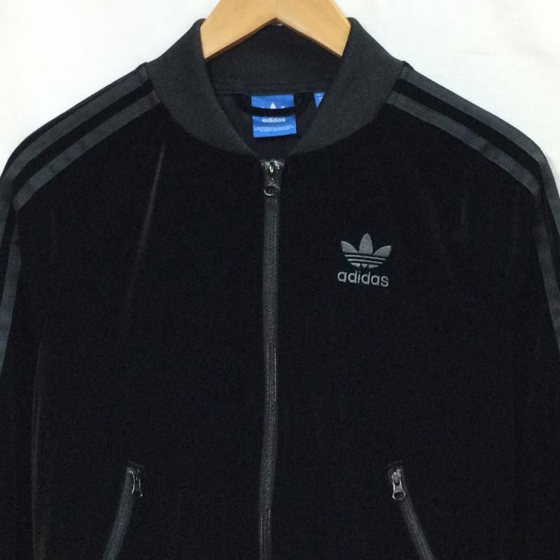adidas ベルベット ジャケット M adidas アディダス ジャケット、上着 ジャンパー、ブルゾン