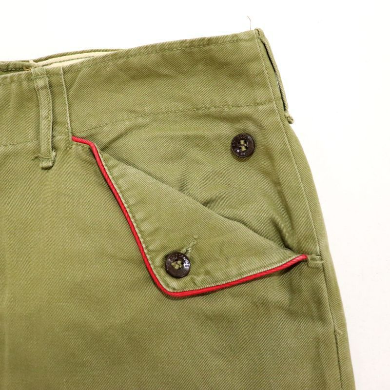 60s vintage ボーイスカウト コットン パンツ メンズ Lサイズ相当 希少