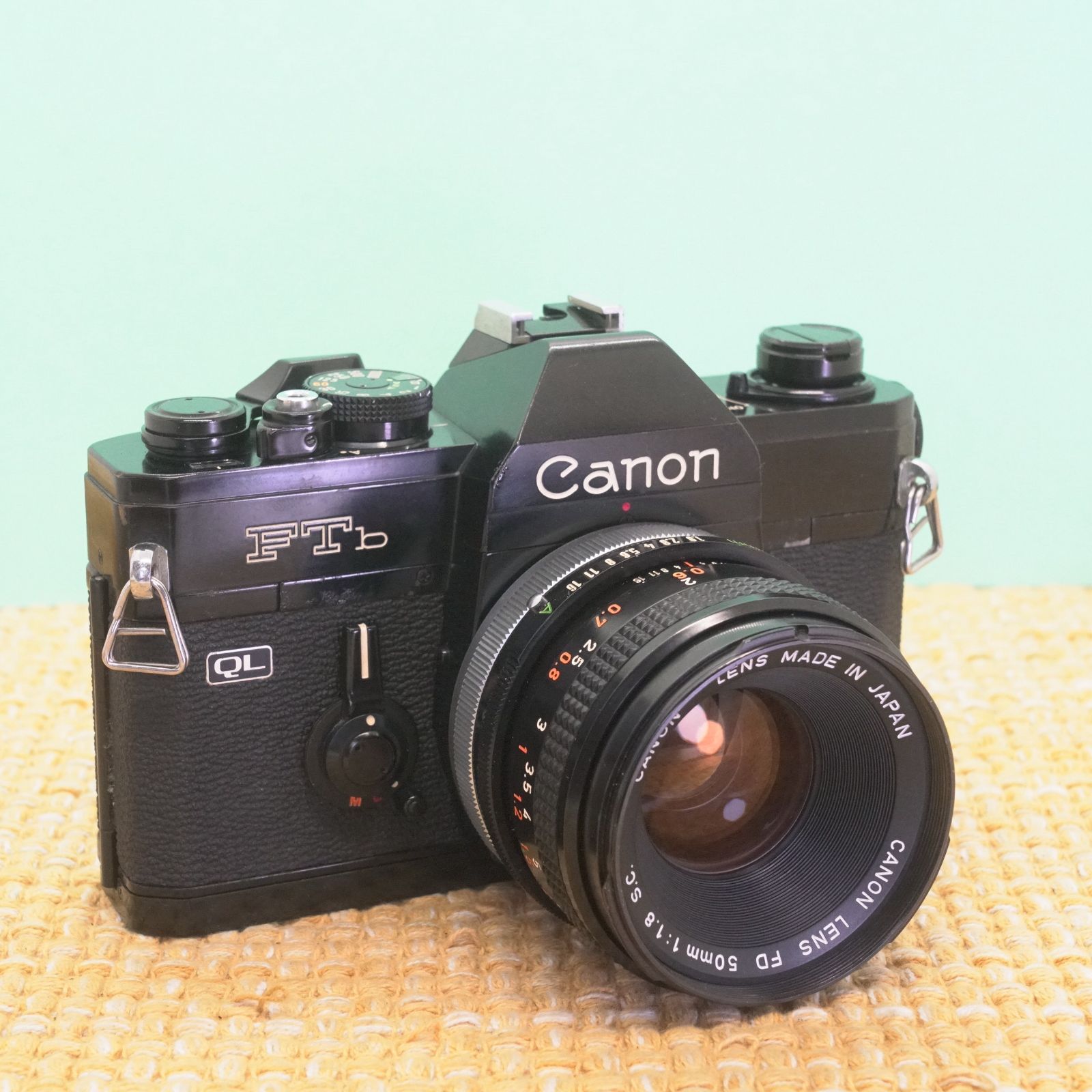 完動品◎CANON FTb-N 50mm F1.8 ブラック フィルムカメラ63 - www ...