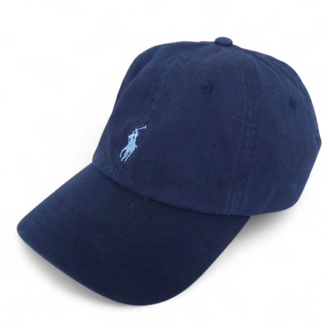 ポロラルフローレン 刺繍スモールポニー ハリントンジャケット ネイビー 美品 POLO RALPH LAUREN ポロラルフローレン キャップ 帽子