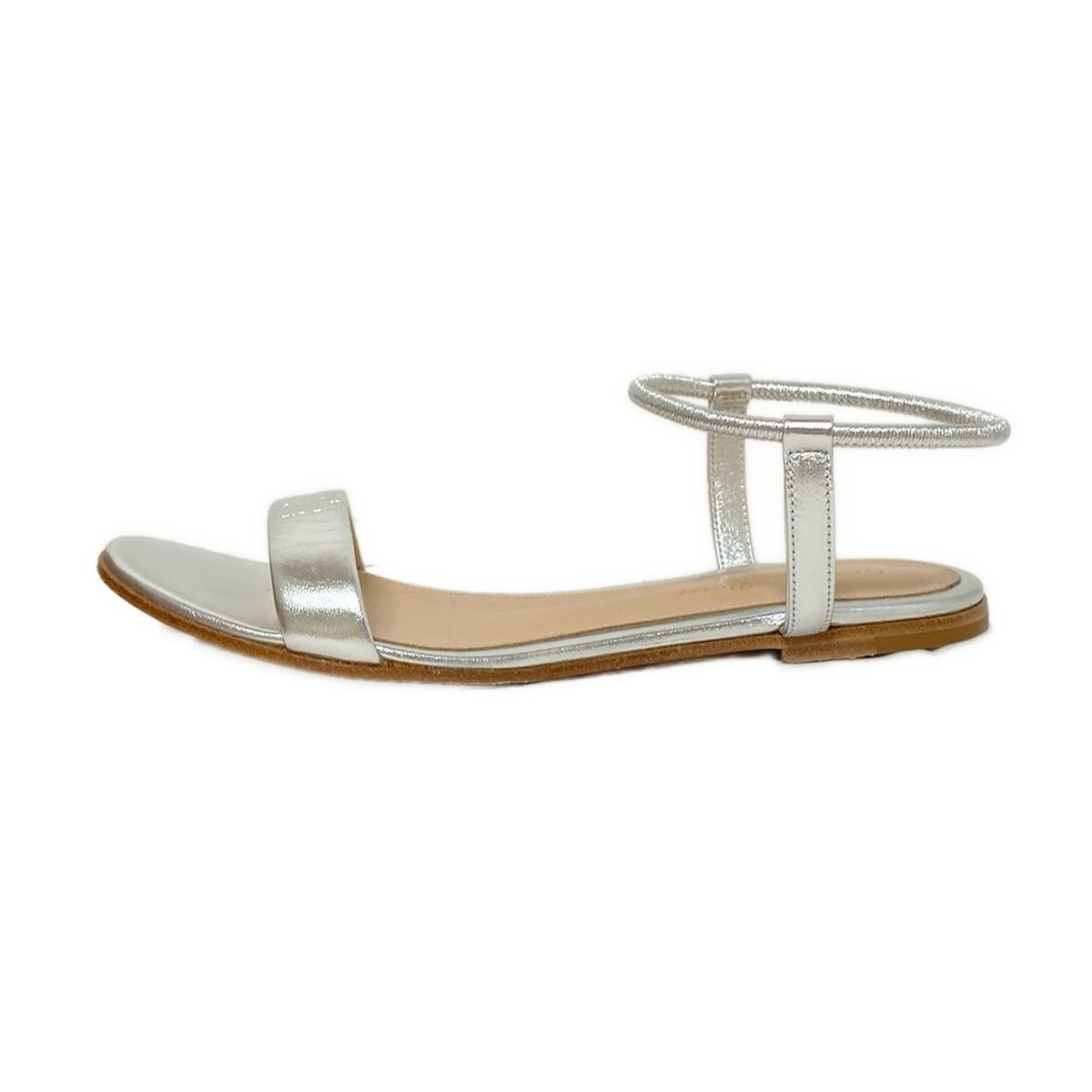 Gianvito Rossi ジャンヴィト ロッシ サンダル 36 レディース - シルバー レザー