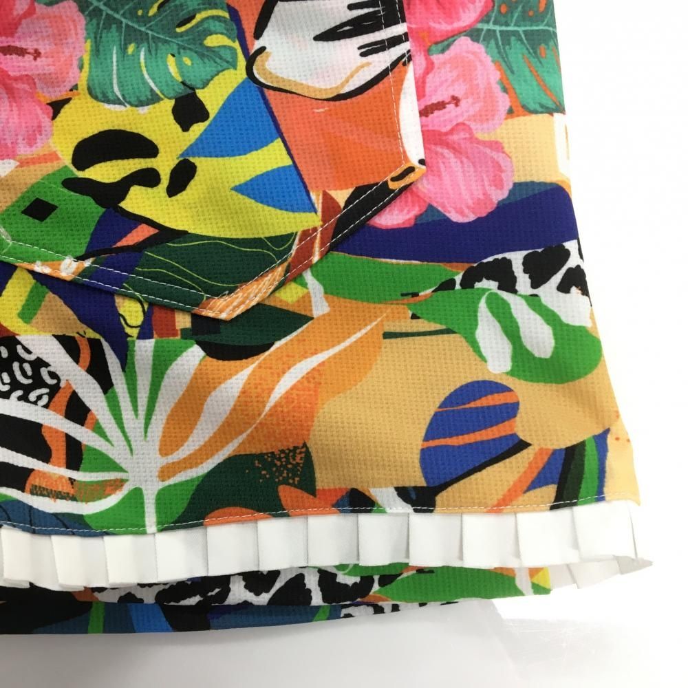 ダンスウィズドラゴン スカート マルチカラー 花柄 チビドラ