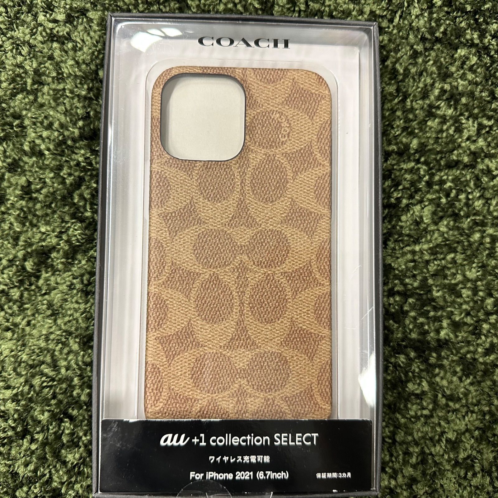未開封未使用COACH 手帳型ケース iPhone 14promax用 ブラウン 未開封未使用