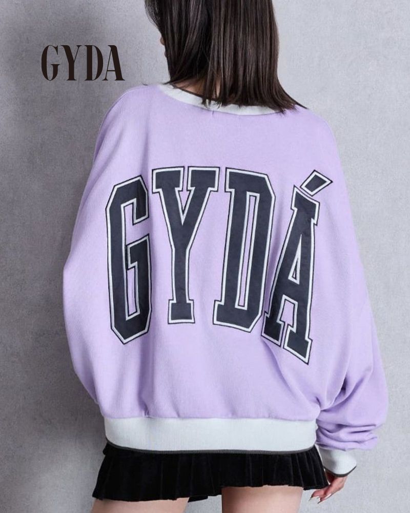 GYDA ジェイダ GYDA BICOLOR スウェットトップス 072542701301