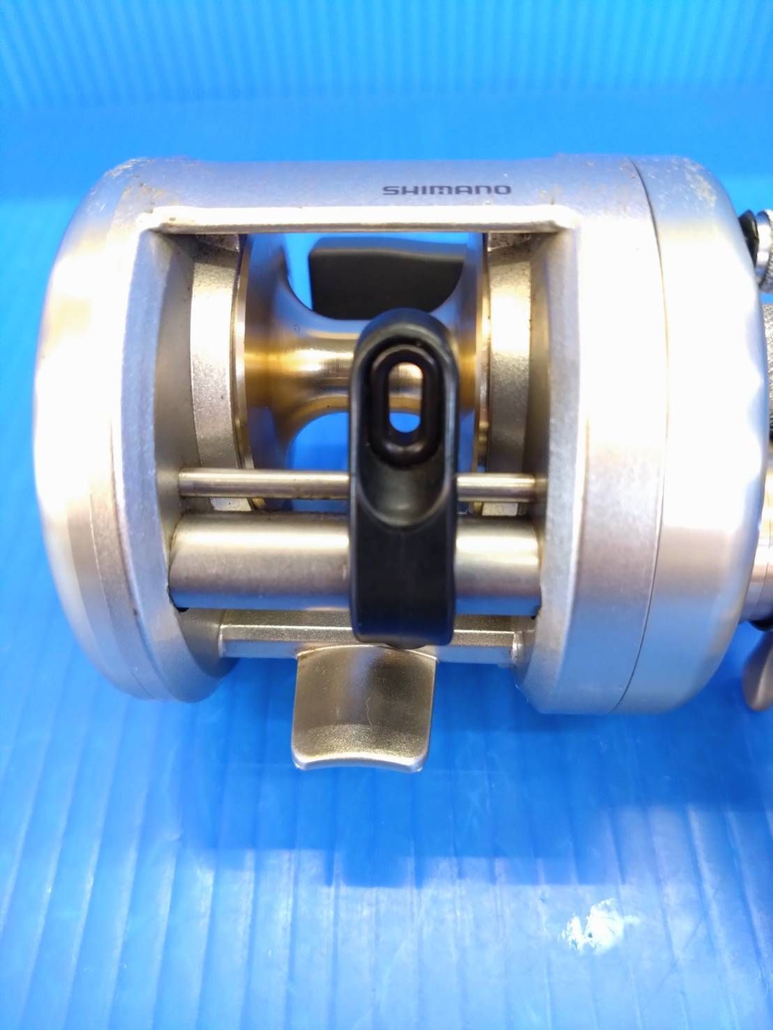 日本製 シマノ AXIS アクシス 101 予備スプール付 回転良好