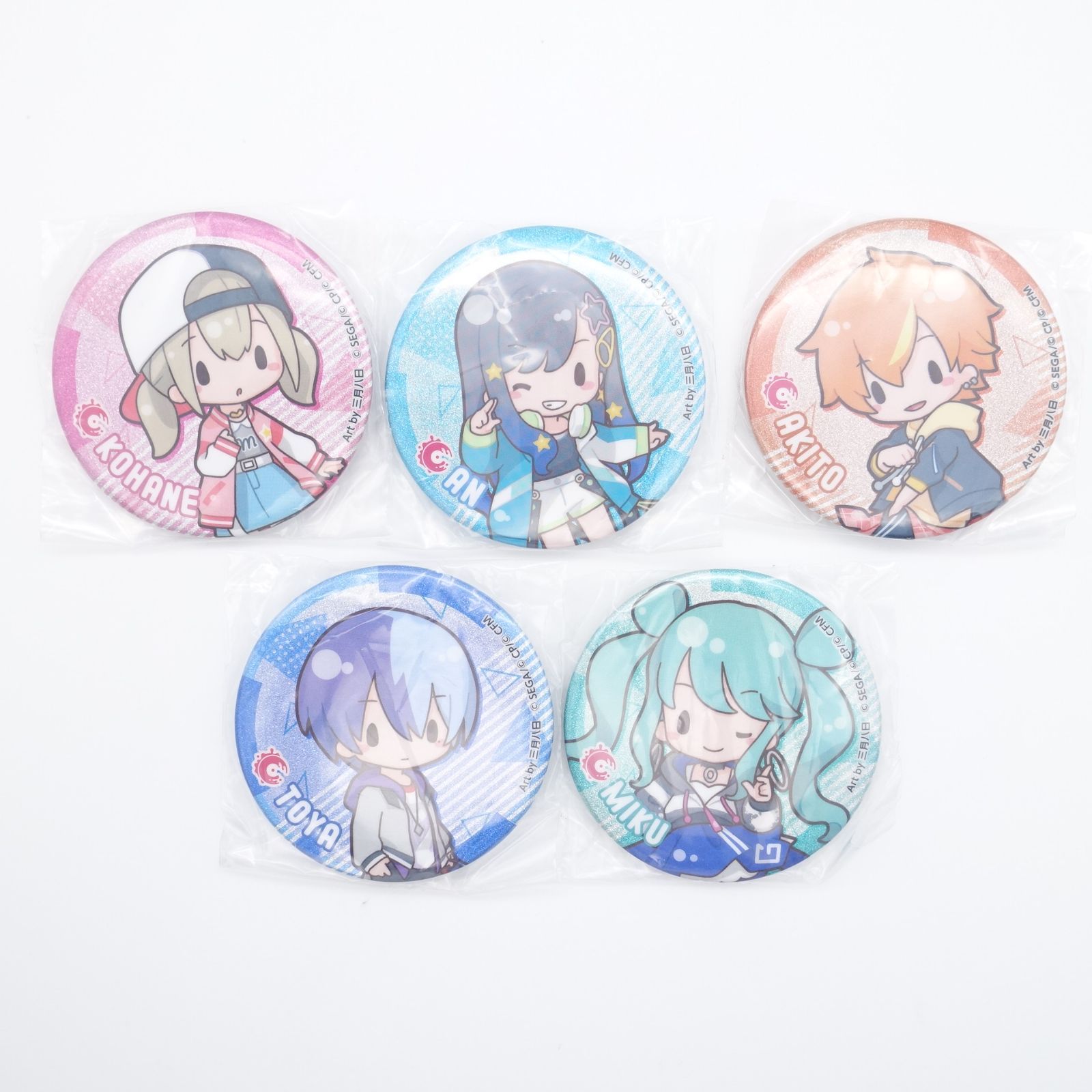プロセカ カプセル缶バッジ キラキラコレクションVol.1 全10種