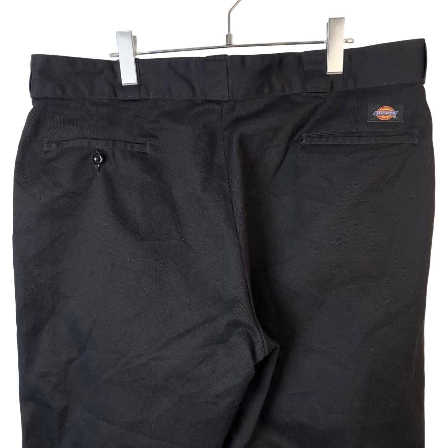 Dickiesディッキーズ874ワークパンツ黒ブラックツイル生地ロゴタグワン