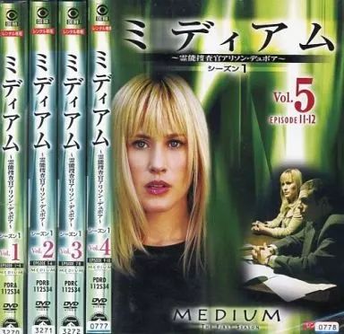 海外ドラマ　ミディアム　霊能捜査官　アリソン・デュボア　全巻　DVD Amazon.co.jp: ミディアム 霊能捜査官アリソンデュボア シーズン1 全7