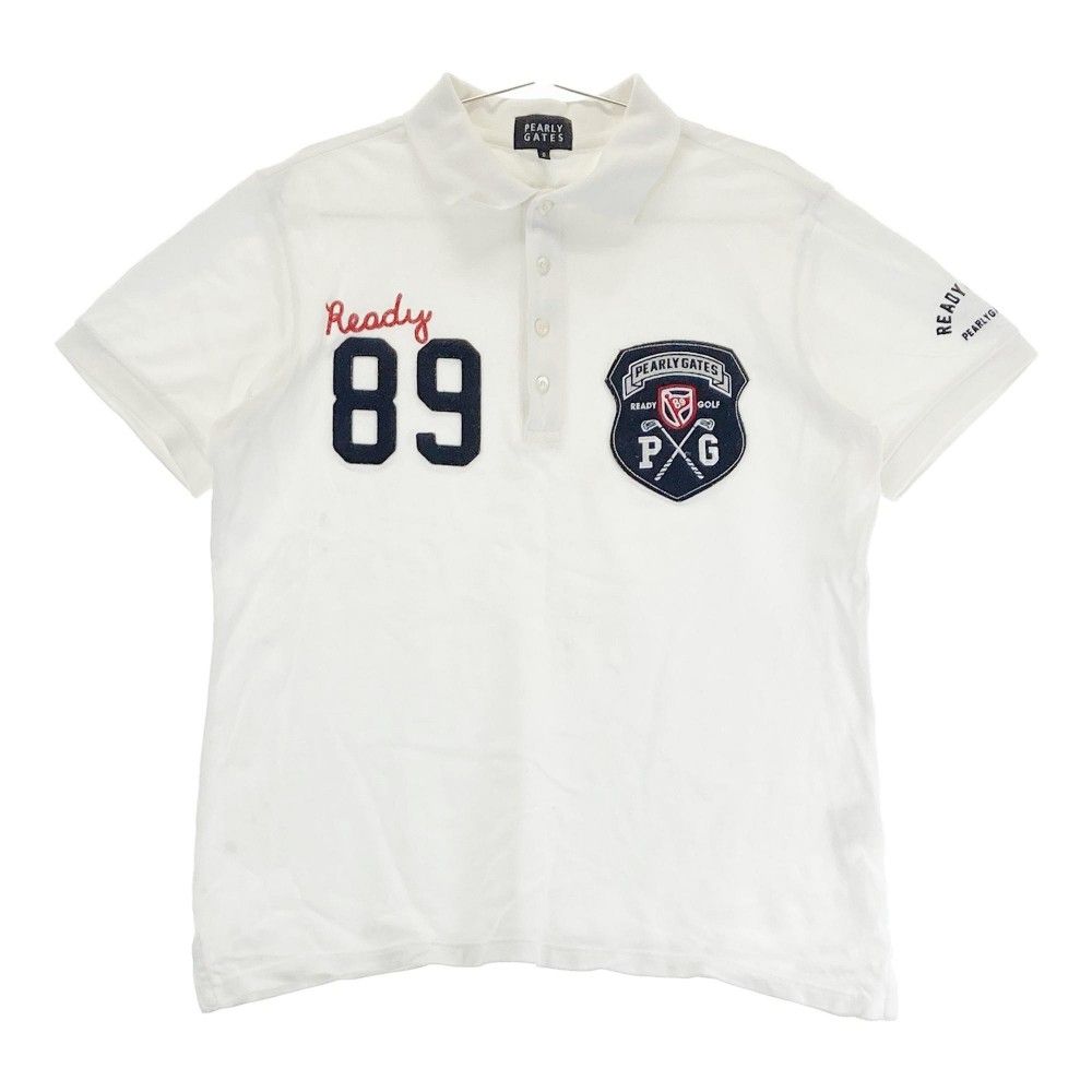 新品未使用PEARLY GATES ポロシャツ サイズ6 サイズ：6 PEARLY GATES パーリーゲイツ 半袖ポロシャツ