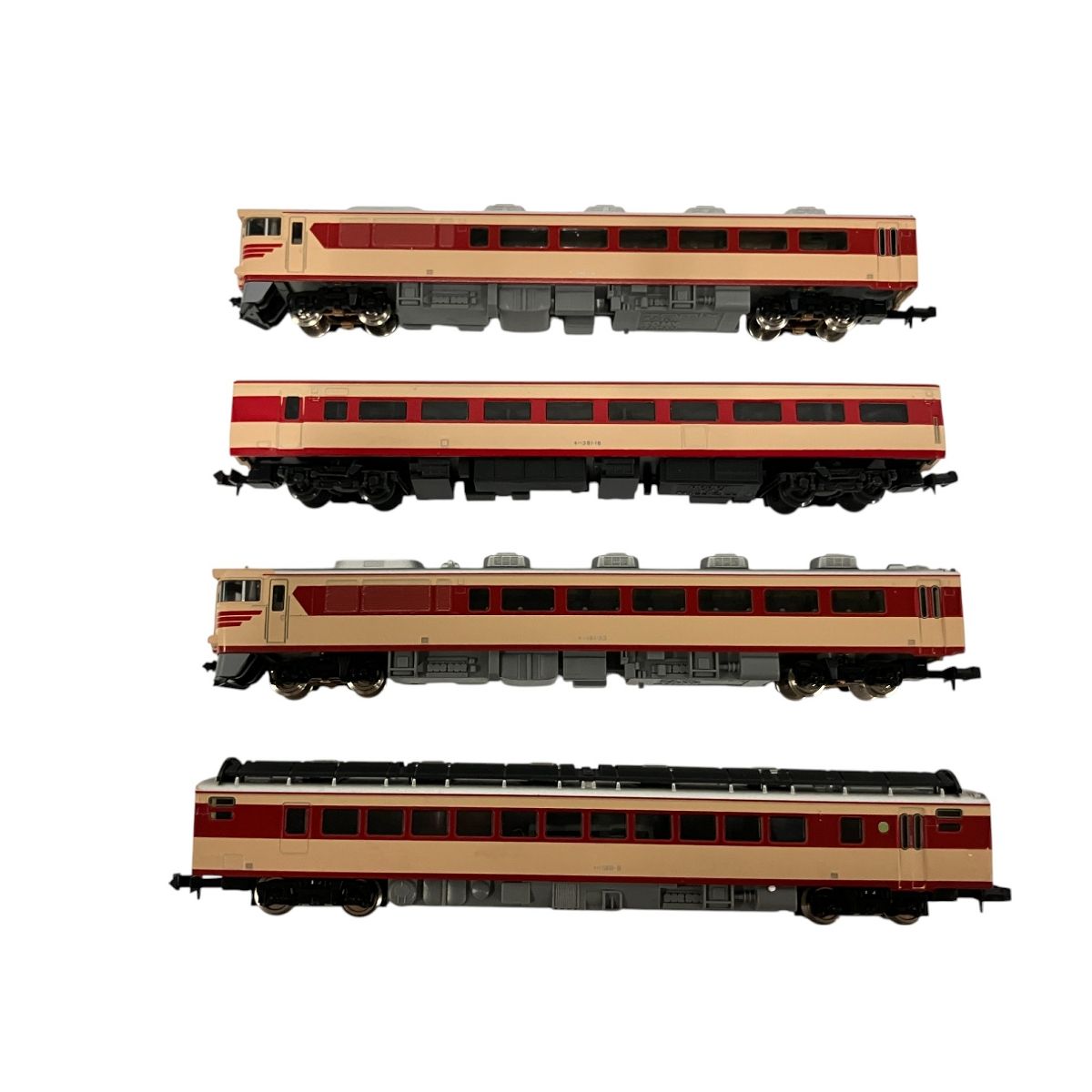 [宅送] TOMIX 国鉄 キハ181系 特急ディーゼルカー など 4両セット 旧 鉄道模型