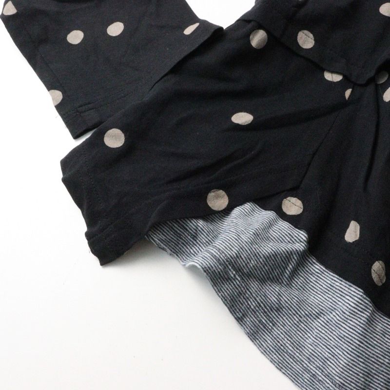 sensounico センソユニコ 慈雨 ジウ ボーダー ブラウス 変形