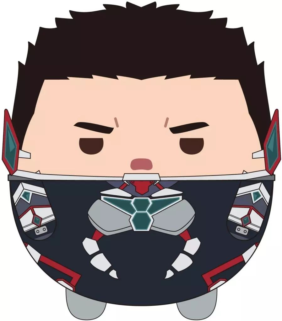 中古】ぬいぐるみマスコット イサミ・アオ(パイロットスーツver
