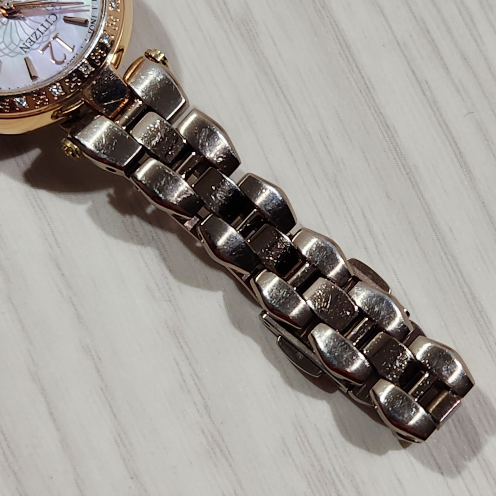 CITIZEN EXCEED ES8002-53W シチズン エクシード 電波ソーラー