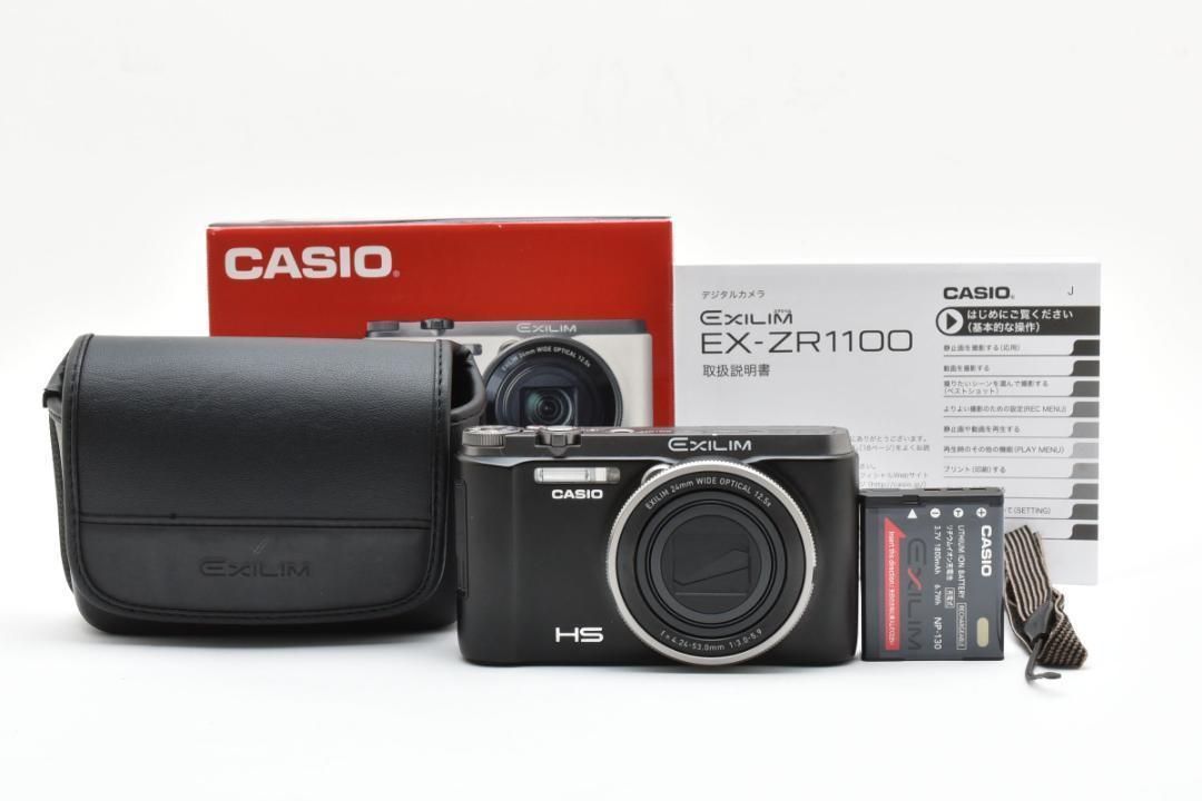 413 CASIO カシオ EXILIM EX-ZR1100 エクシリム ブラック デジタルカメラ