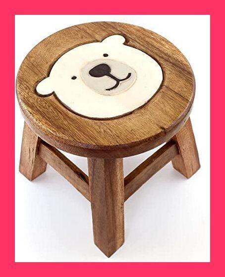 木製 イス 椅子 ナチュラル雑貨 ラウンドスツール ハワイアン 雑貨