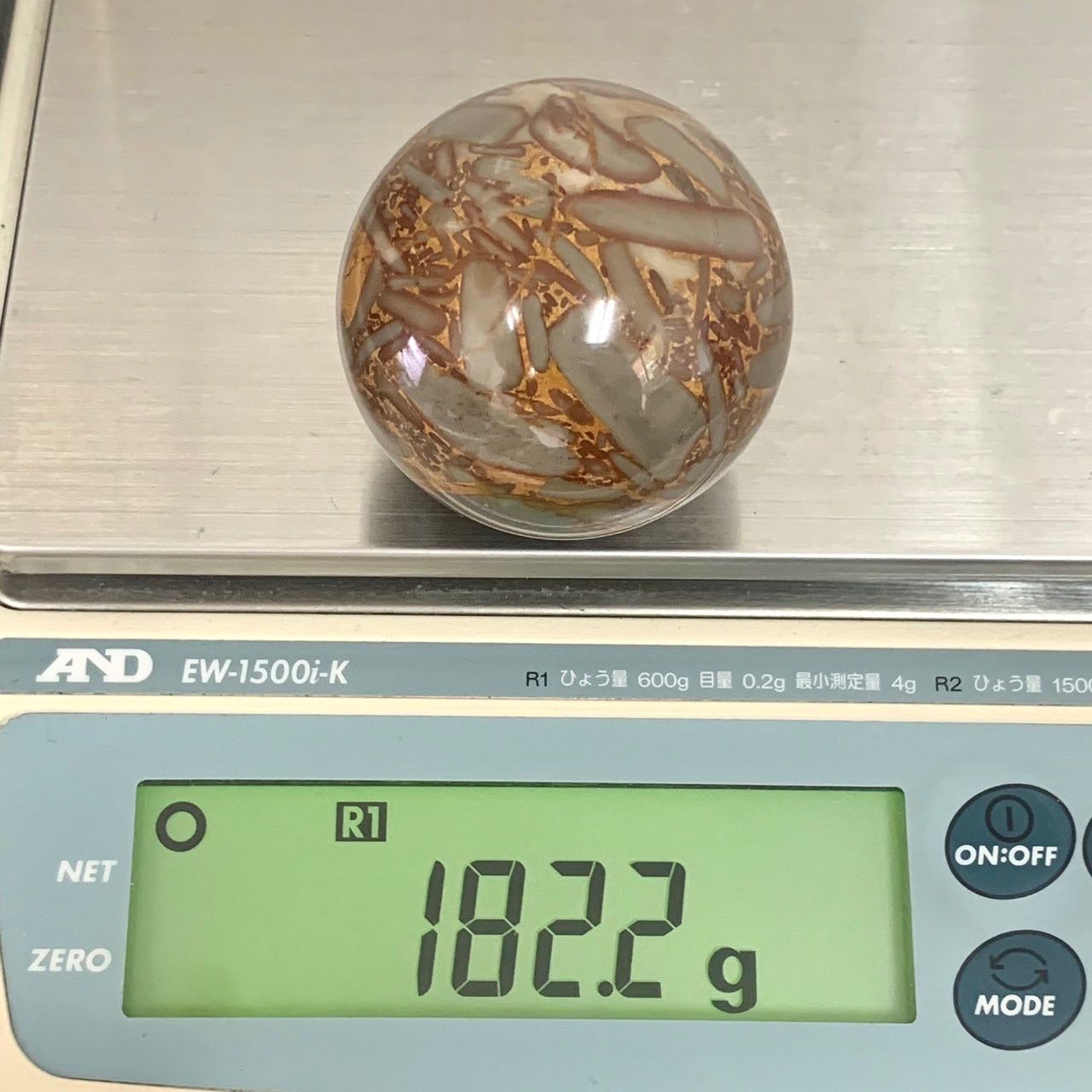 中国健身球⭐️パワーストーン】 箱付き2個セット 中国健康器具 石楼山