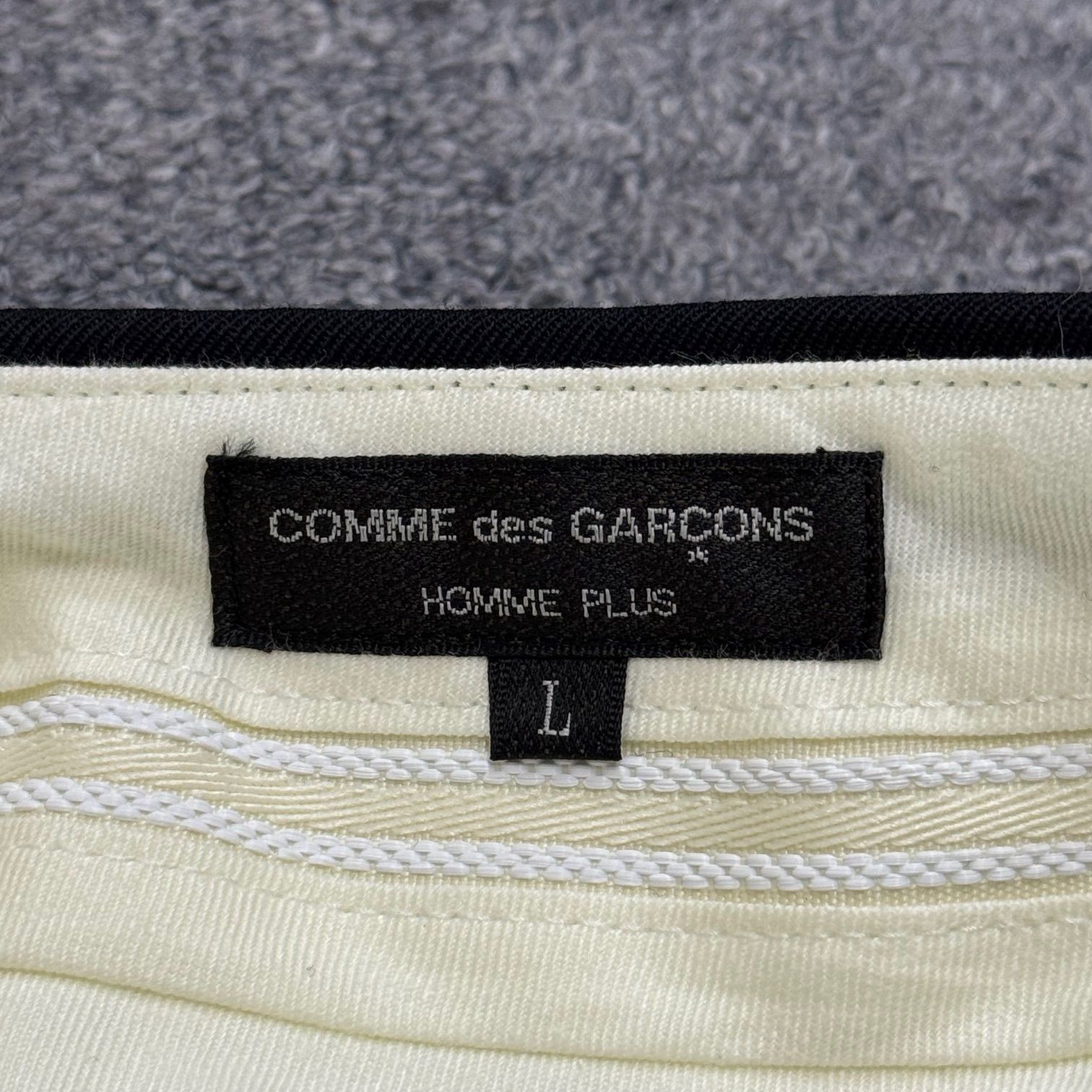 コムデギャルソン　キュロットパンツ COMME des GARCONS HOMME PLUS AD2024 クロップドテーラード