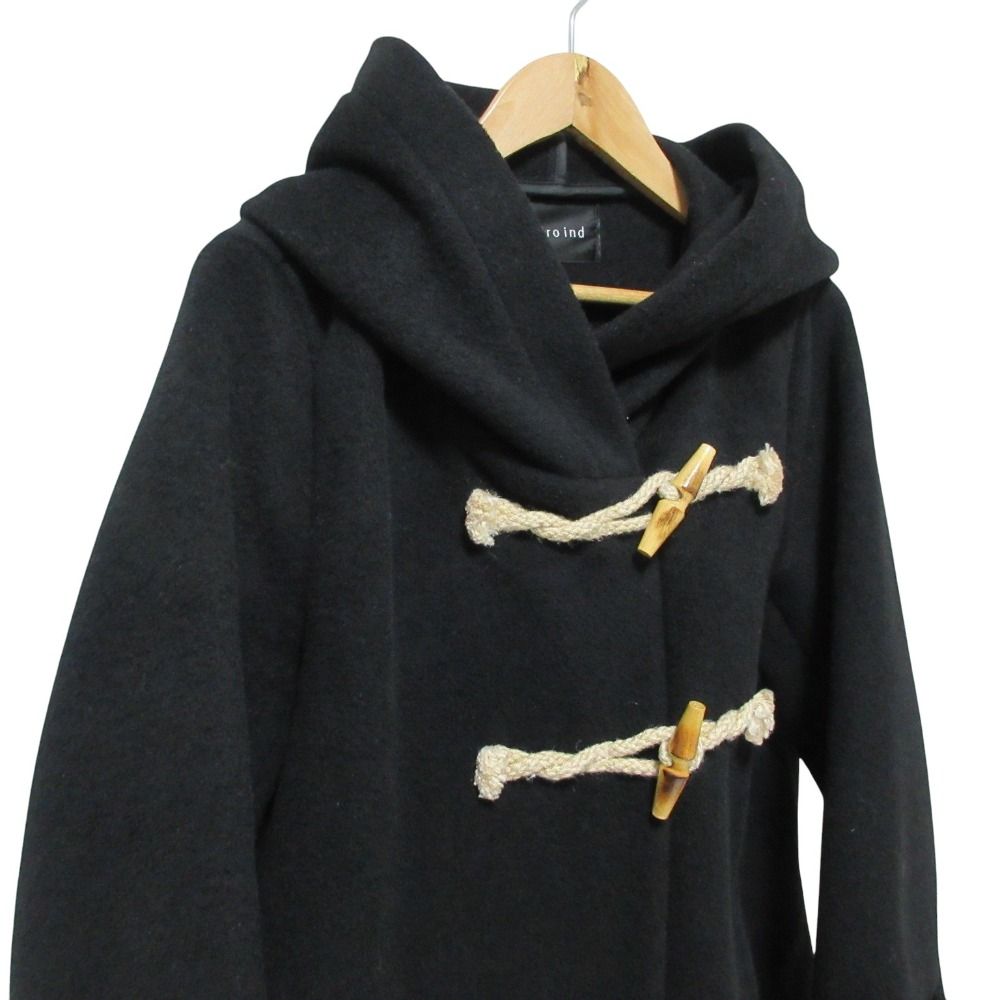 美品 mizuiro ind ミズイロインド トグルボタン フーデッド