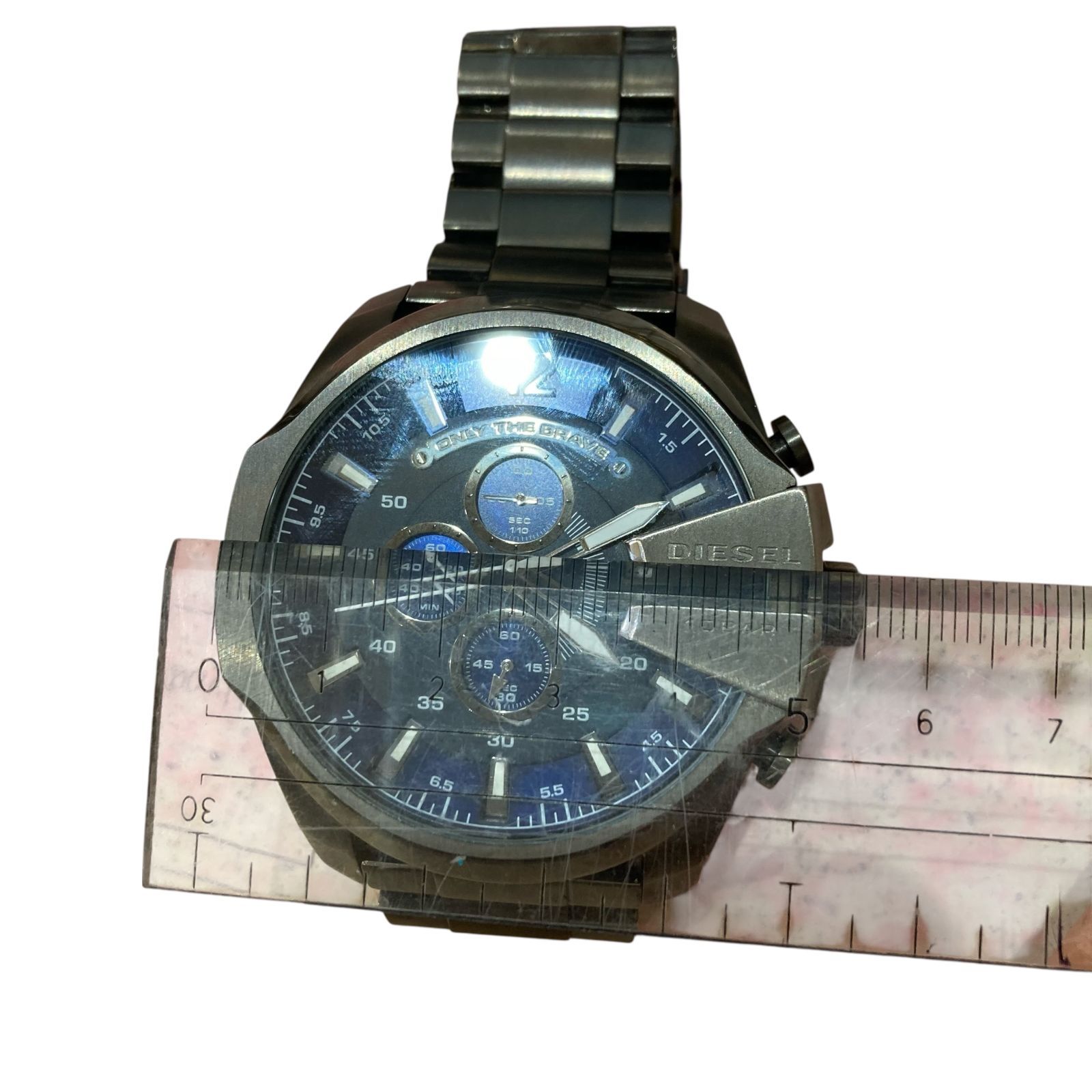 中古○DIESEL/ディーゼル○メンズ腕時計 メガチーフ クロノ