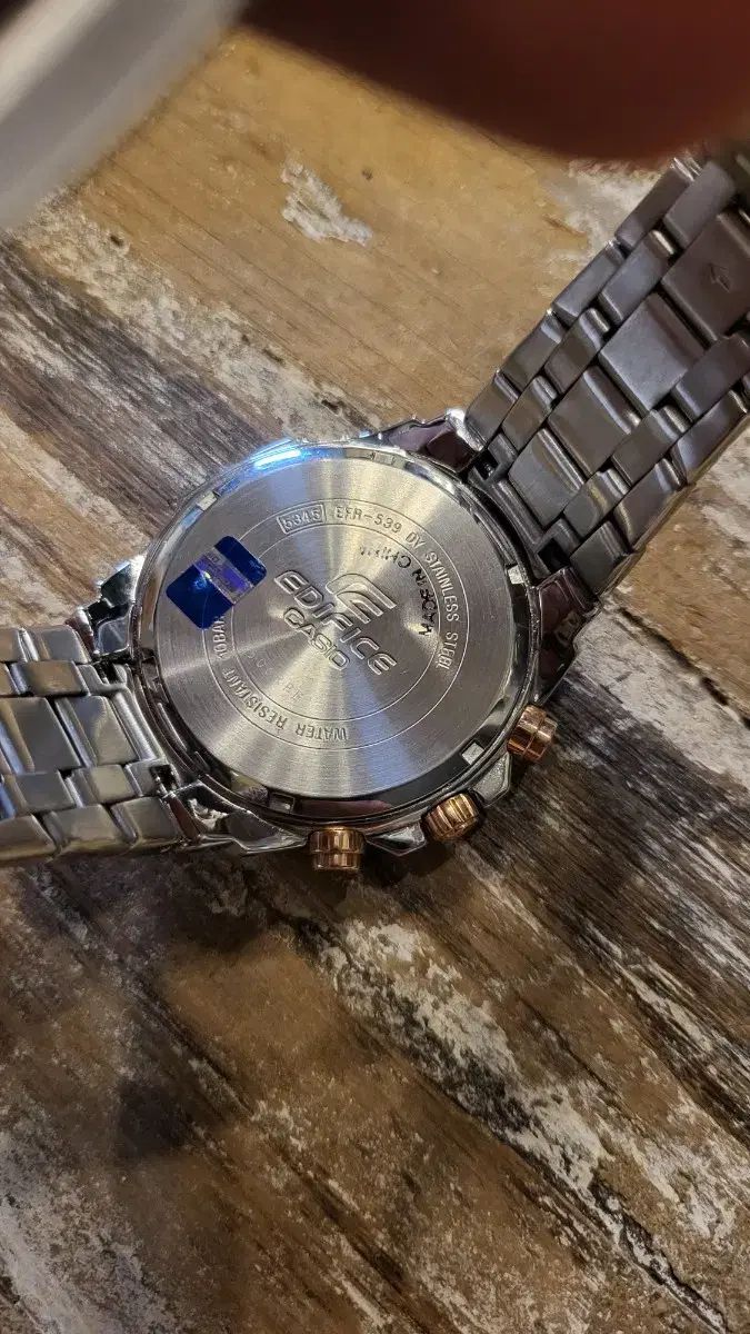 CASIO カシオ EDIFICECASIO エディフィス カシオ メタル 時計 コンビ EFR ー 539SG 7A5V