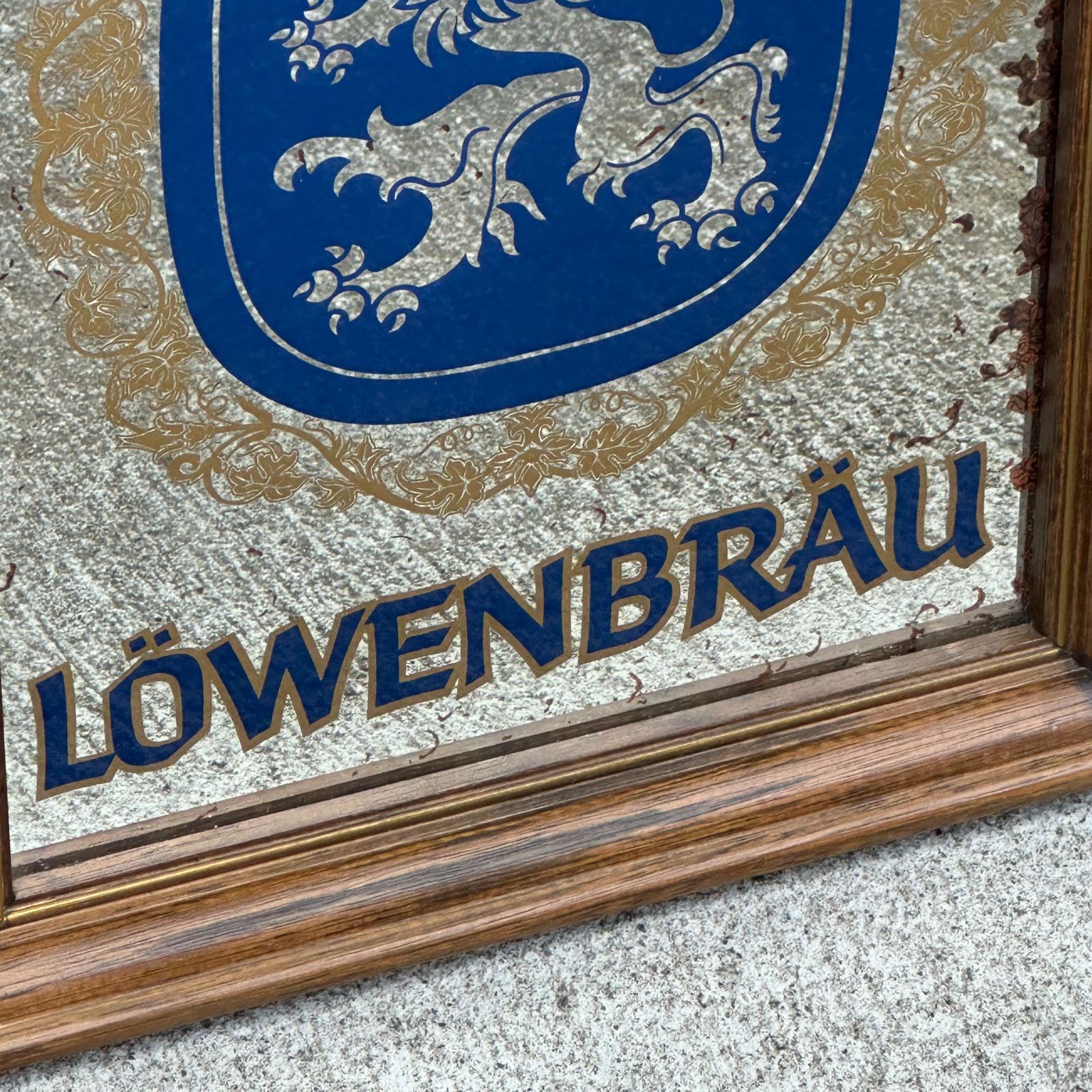 美術品・アンティーク・コレクション ドイツビール Löwenbräu 