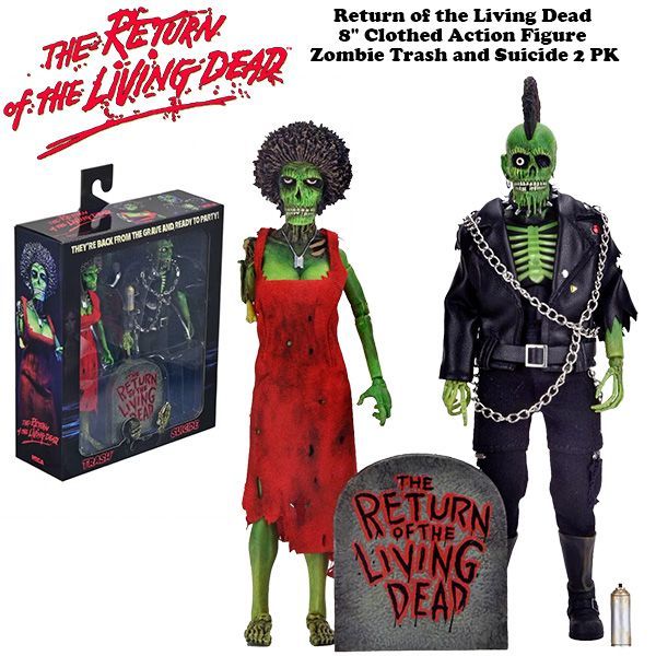 【NECA】新品正規品 ゾンビトラッシュ & ゾンビスーサイドバタリアン8インチ Return of the Living Dead 8