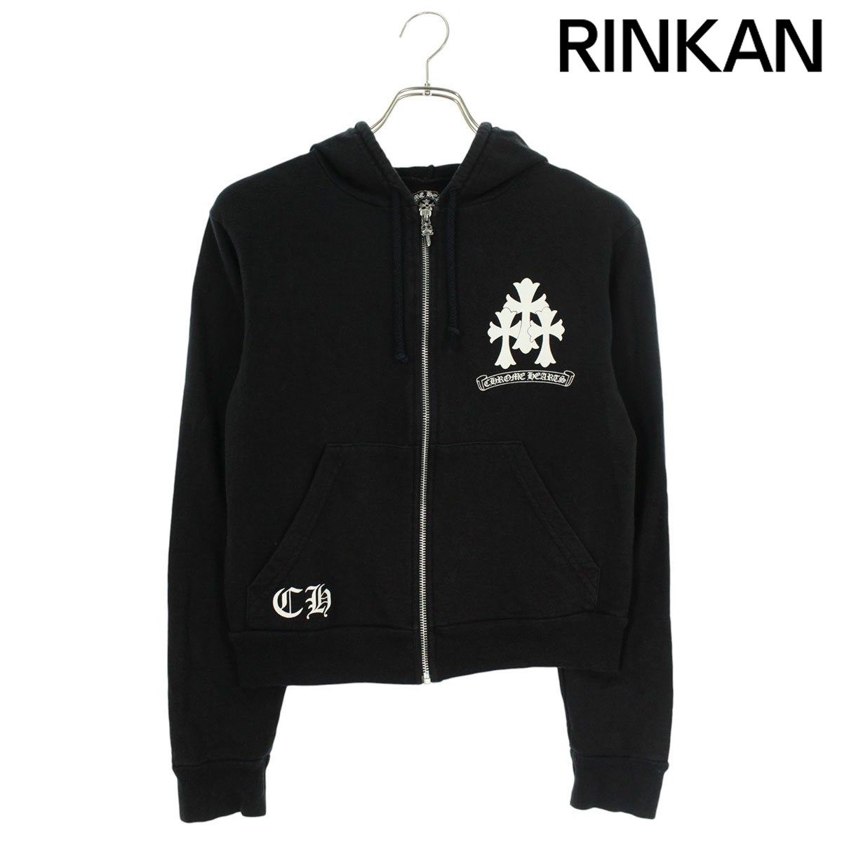 14th addiction クロスジップパーカー 14th Addiction/フォーティーンスアディクション/Cross Hoodie