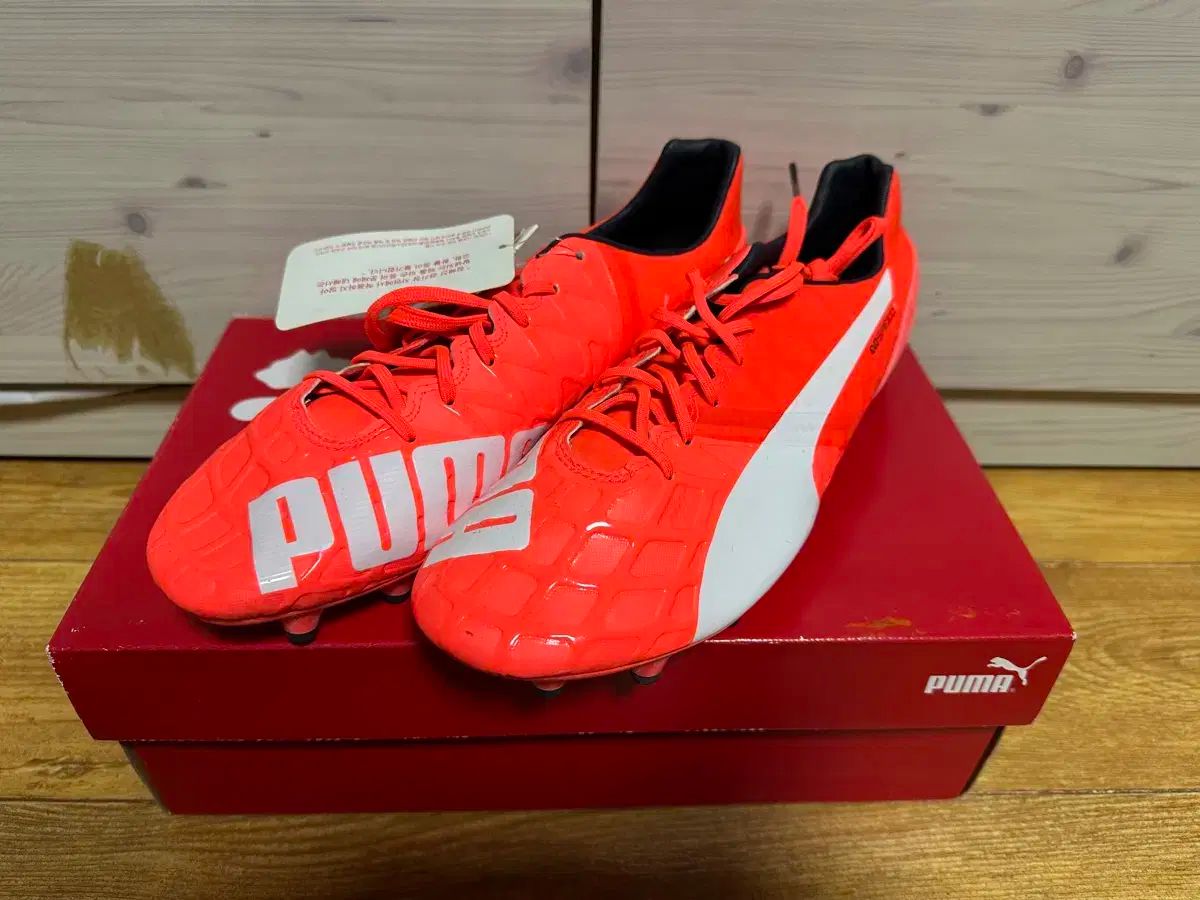【雷市場（ポンジャン）商品韓国直送】 PUMA(プーマ) エボスピード 1 4 FG 280