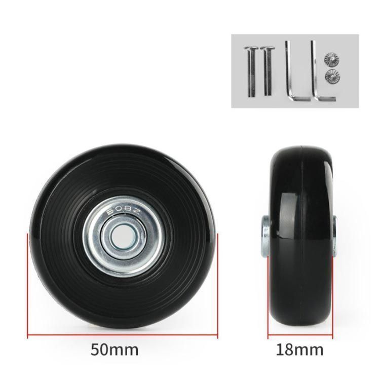スーツケース スーツケース交換キャスター セット スーツケース 交換用 タイヤ交換 車輪 54mm キャスター 取り替え 4個セット 40mm 50mm 45mm 修理 キット 部品 DIY 簡単 cjfj145392 DECORATOM_COM_BR