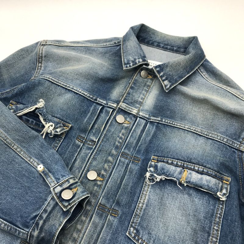 Maison Margiela デニムジャケット S50AM0537 Gジャン ダメージ