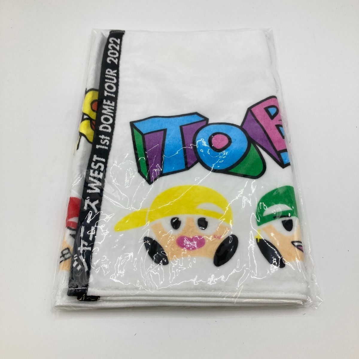 ジャニーズWEST Tシャツ/タオルセット 1st Tour パリピポ 2015 未開封【新品】ジャニグッズ ジャニーズWEST 翔べ関西から Tシャツ 新品 WEST. ジャニーズWEST TOBE