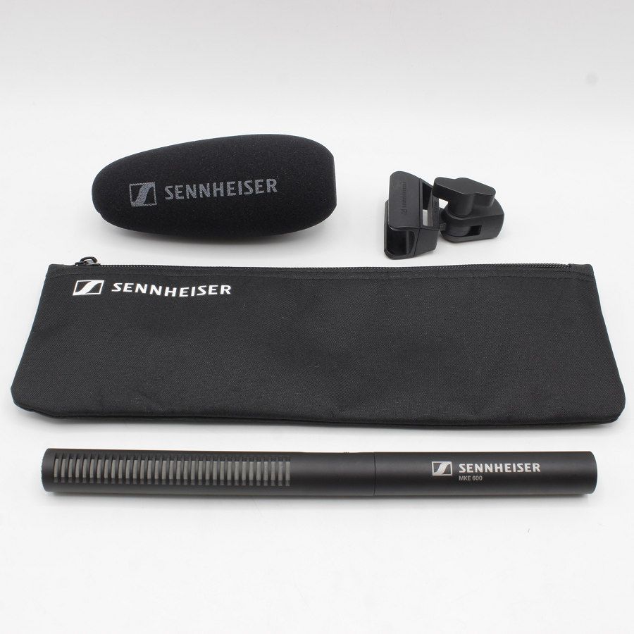 美品】SENNHEISER MKE600 ガンマイク カムコーダー用マイクロフォン 