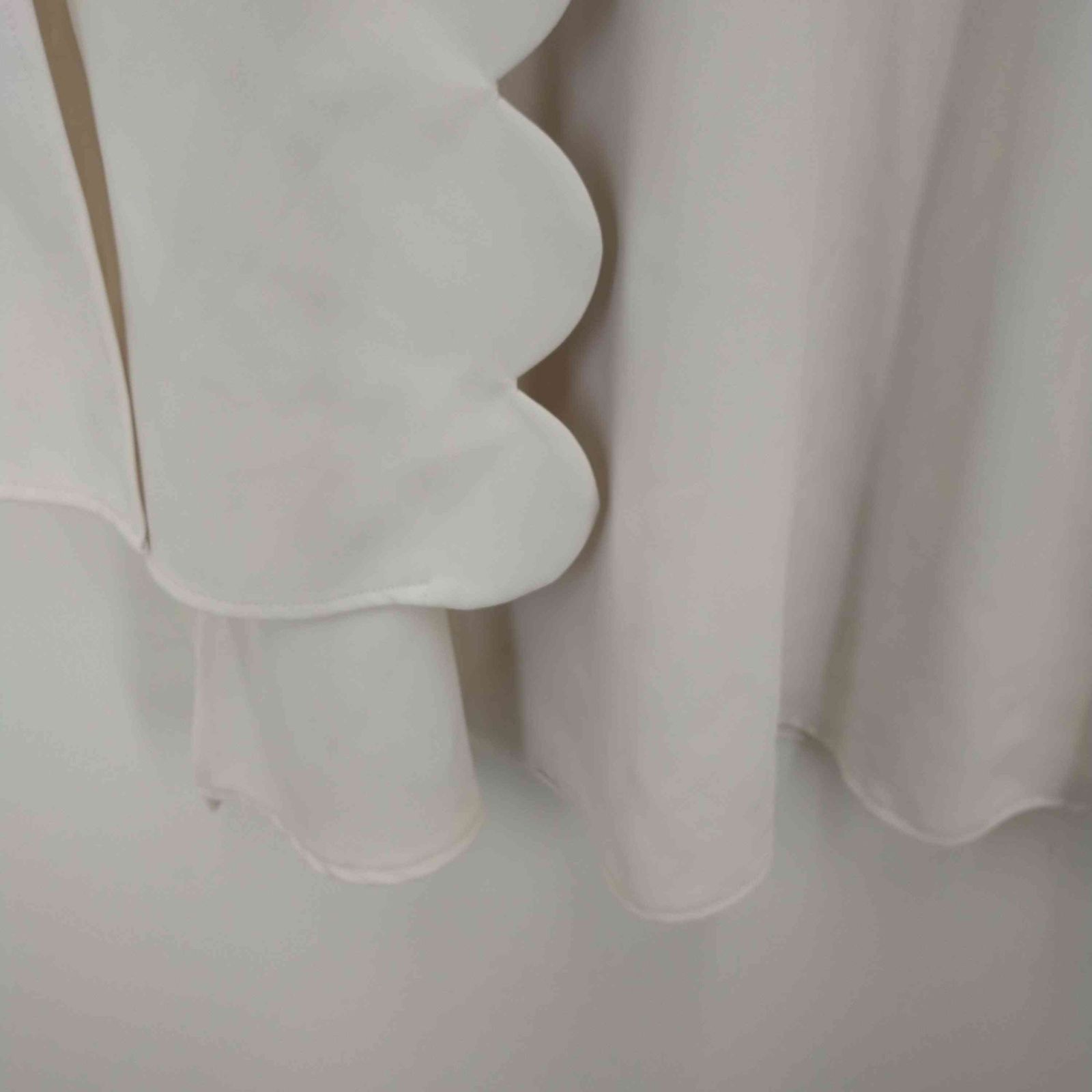 カデュネ CADUNE スカラケープ2wayブラウス レディース 38