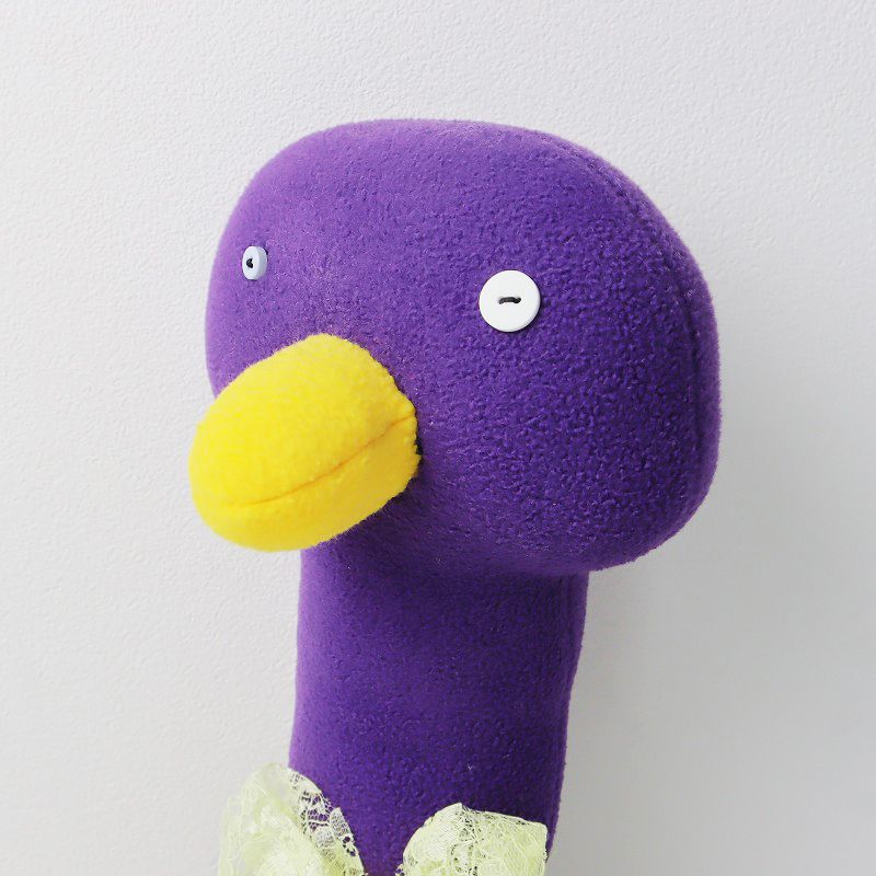 美品 ボビーダズラー BOBBY DAZZLER 首ながトリ ぬいぐるみ 一点