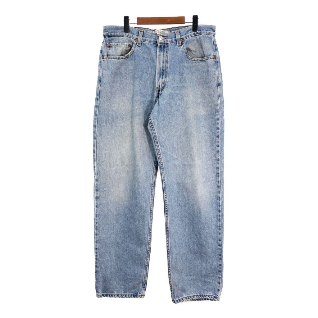 00年代 Levi's リーバイス 550 デニムパンツ ブルー (メンズ W34 L32) 中古 古着 S3121