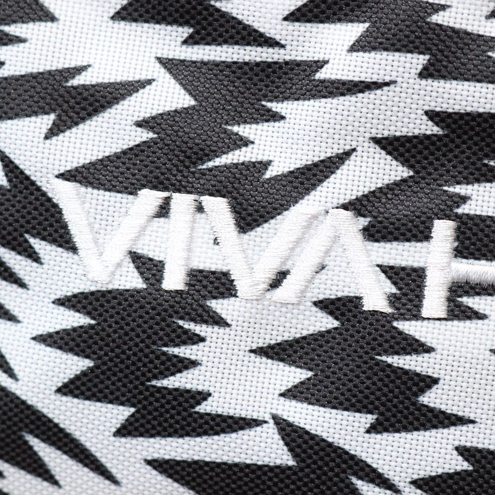 VIVA HEART × ELEY KISHIMOTO/カートバッグ 013-88100  FLASH柄 ゴルフ 鞄 トートバッグ ビバハート 新品/黒/ブラック/ki249/