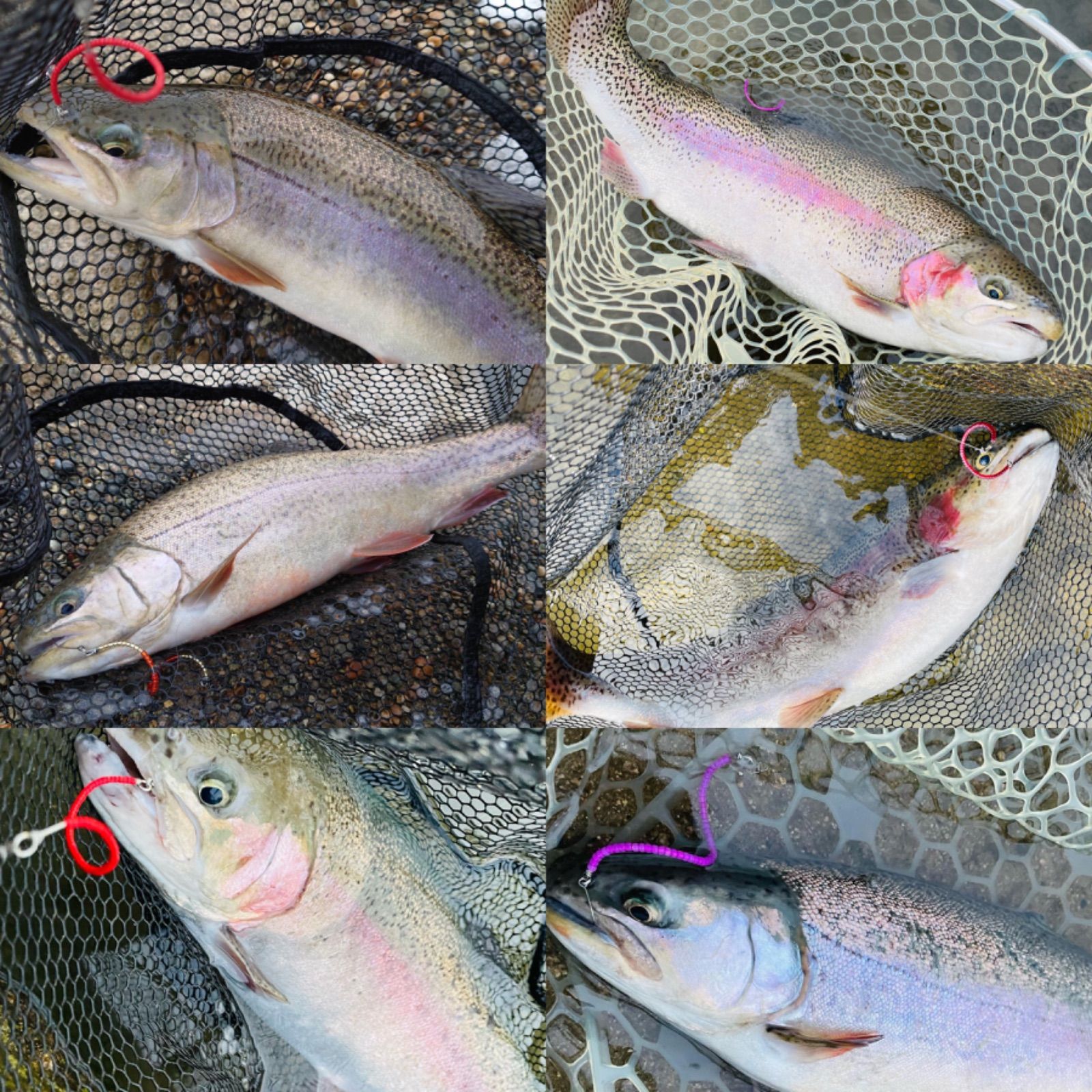 【数量限定！】管釣り エリアトラウト 海鱒スパイラルルアー Hunter 爆釣カラー！】エリアトラウト 管釣り 海鱒スパイラルHunter2本