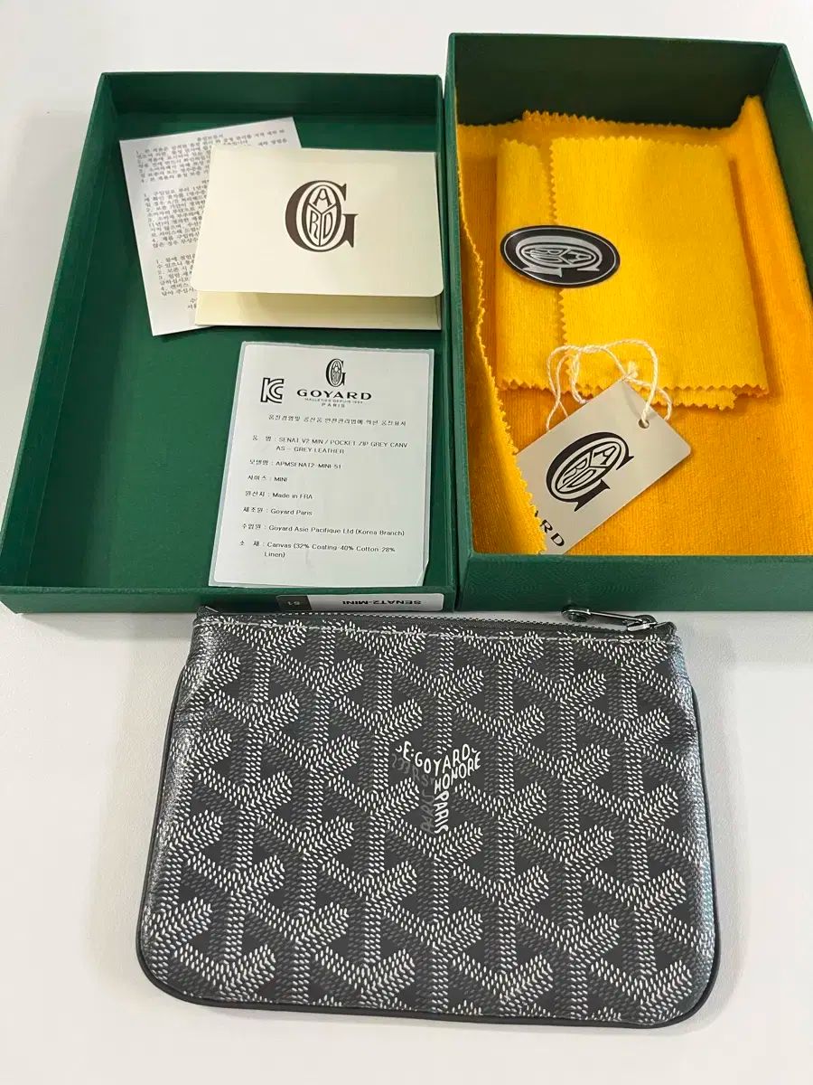 Goyard(ゴヤール) セナミニポーチ (緊急ポーチ) - メルカリ
