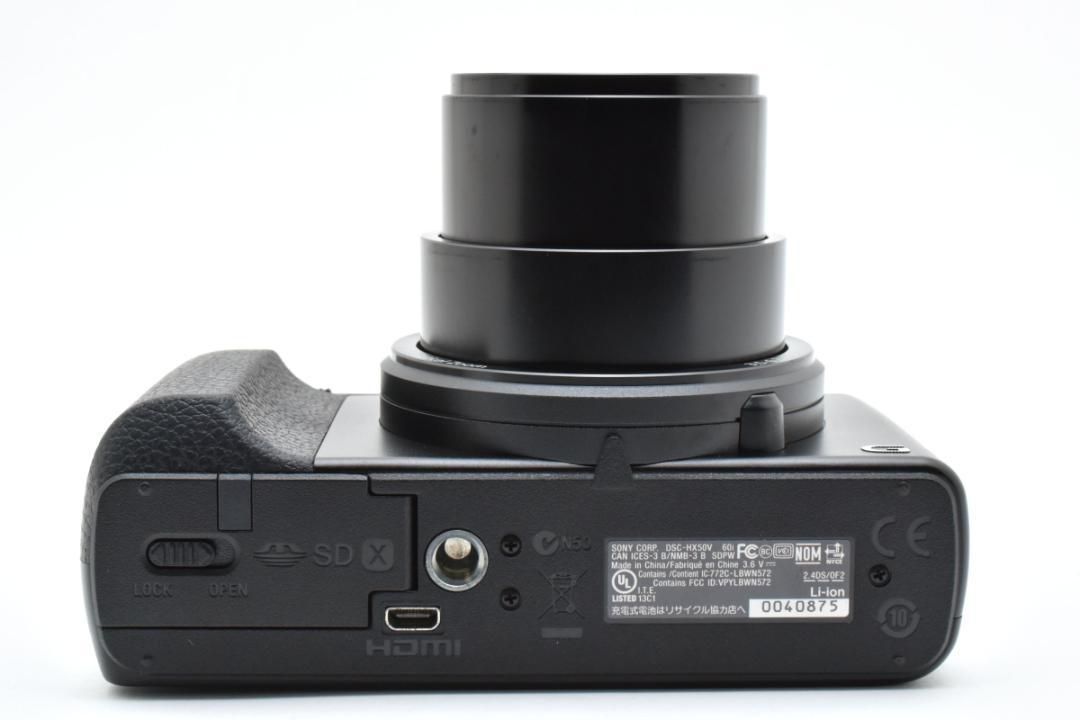 346 SONY Cyber-shot DSC-HX50V ブラック - メルカリ