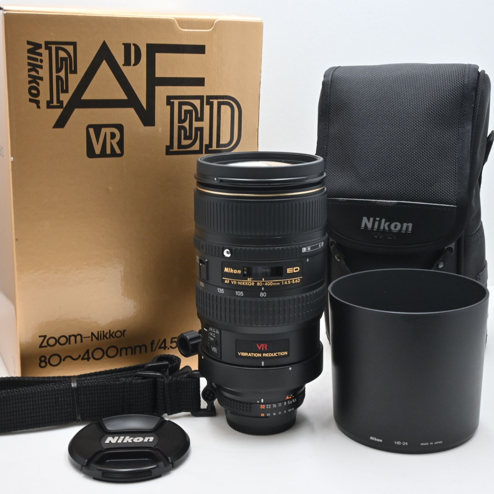上品 Nikon Ai AF VR NIKKOR ED 80-400mm F4.5-5.6D