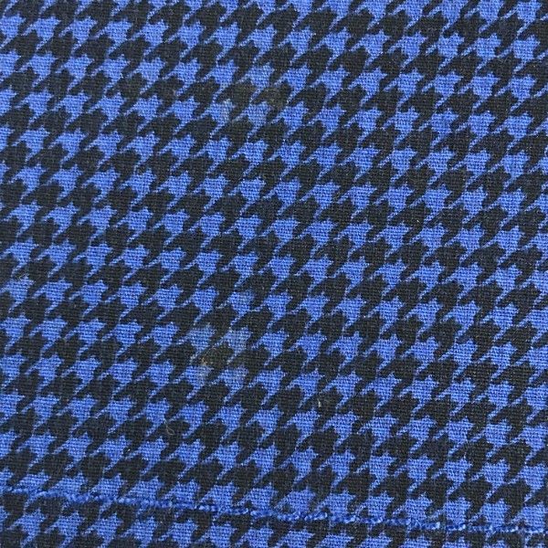 PEARLY GATES パーリーゲイツ ストレッチパンツ 千鳥柄 ブルー系 5