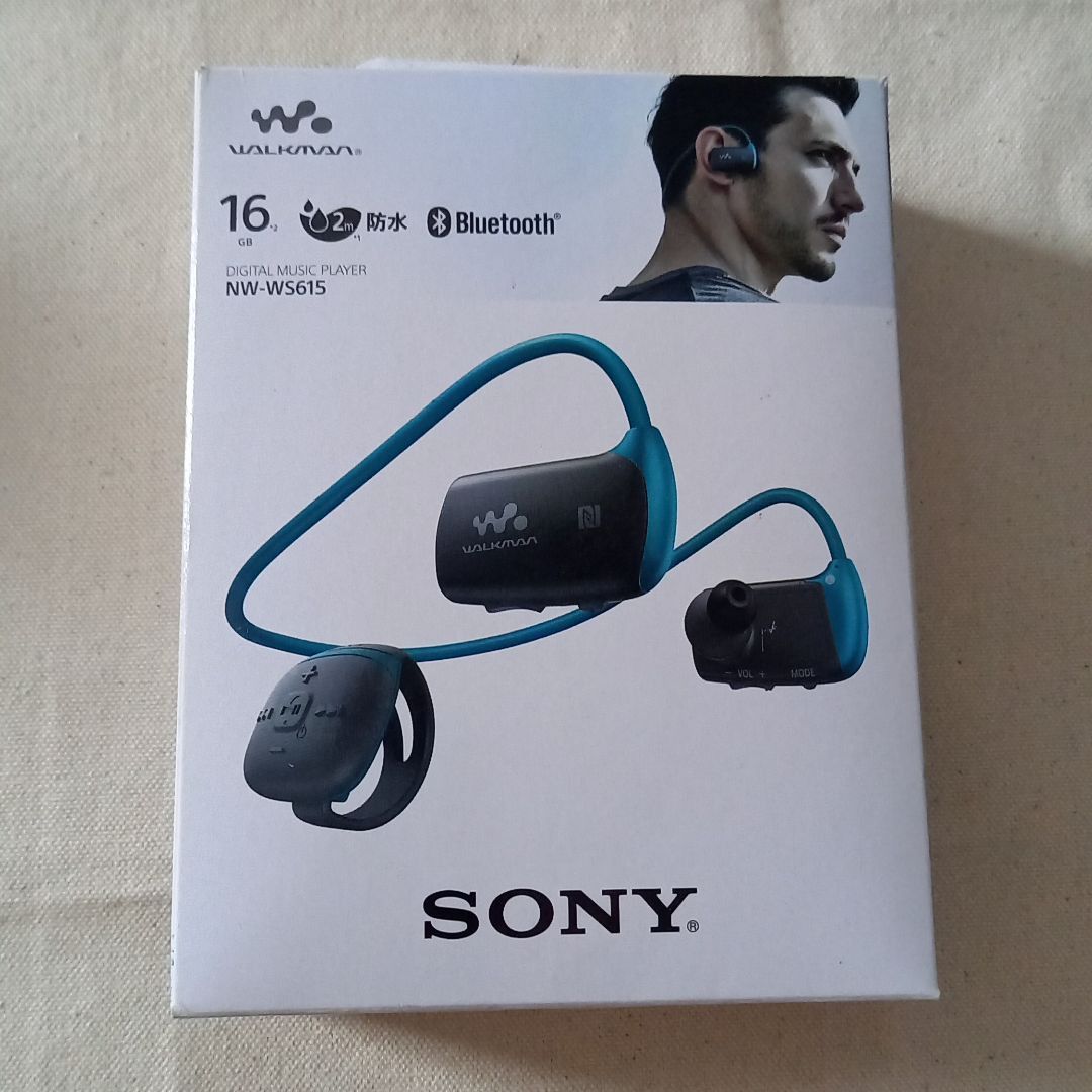 SONY ウォークマン Wシリーズ NW-WS615(L) NW-WS615L Headphone integrated 16GB WALKMAN W Series Blue