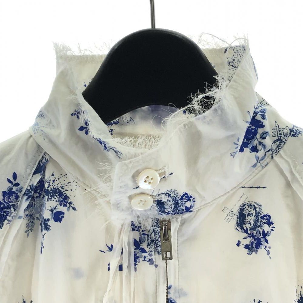 midorikawa】19ss ドッグイヤーカラー シャツブルゾン