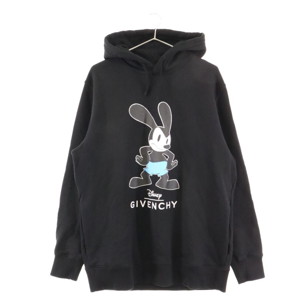 GIVENCHY ジバンシー フロントロゴ パーカー 黒 M 【公式通販】