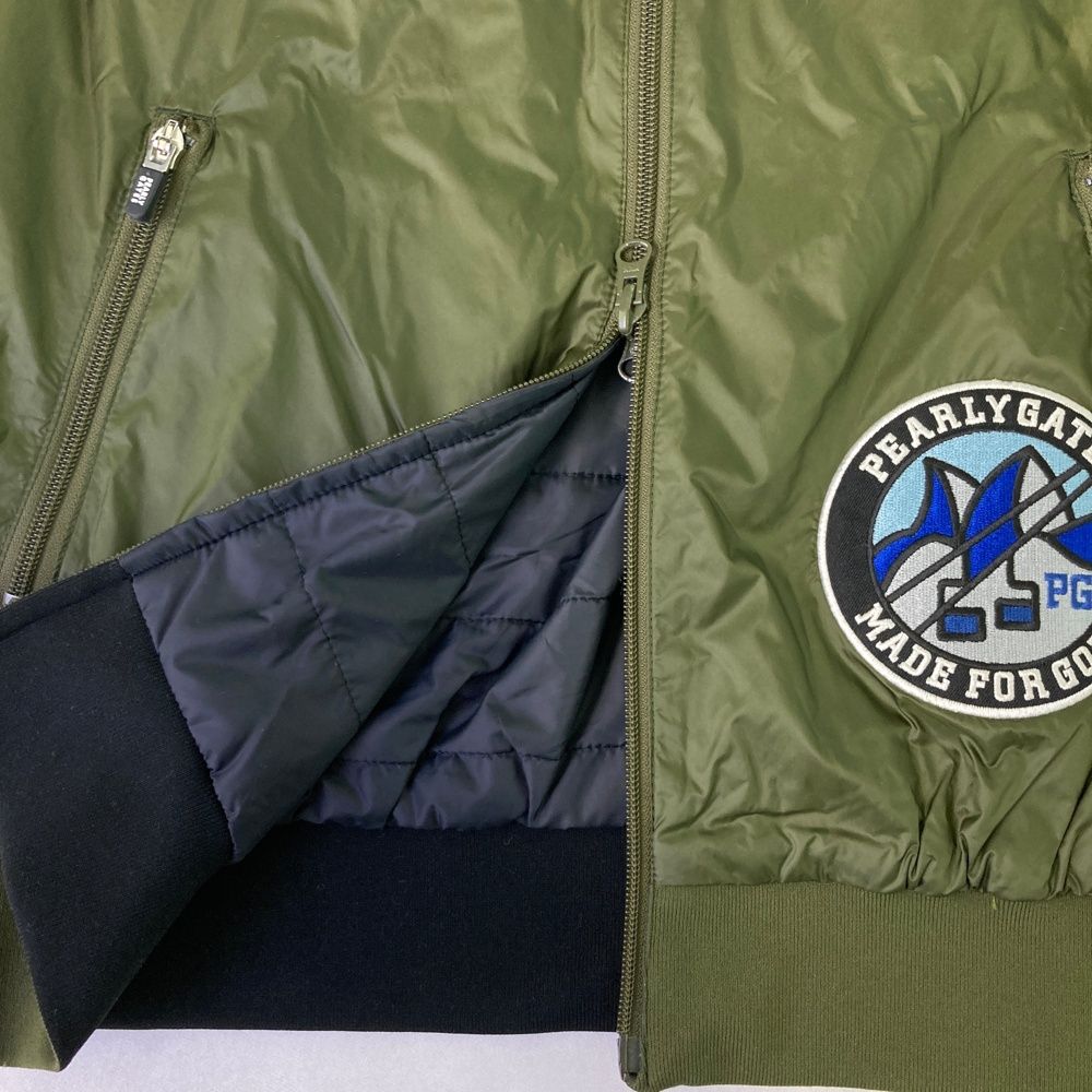 サイズ 0 PEARLY GATES パーリーゲイツ 2WAYリバーシブル中綿ジャケット カーキ系 240101494112 ゴルフウェア レディース ストスト LLC-HASEGAWATOSO_COM