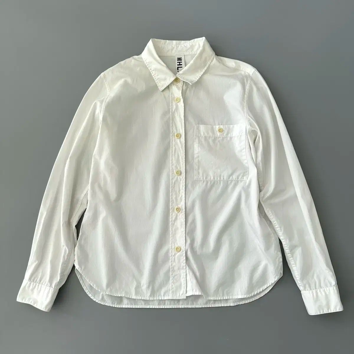 MARGARET HOWELL マーガレットハウエル MHL ポケット シャツ